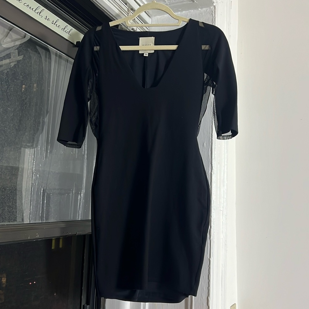 Black Mason dress